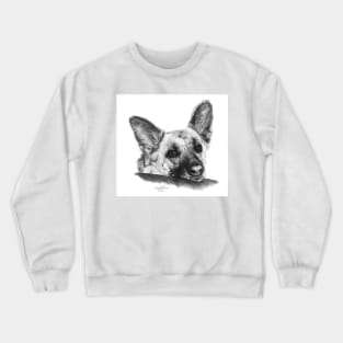 German Shepherd Pup Crewneck Sweatshirt